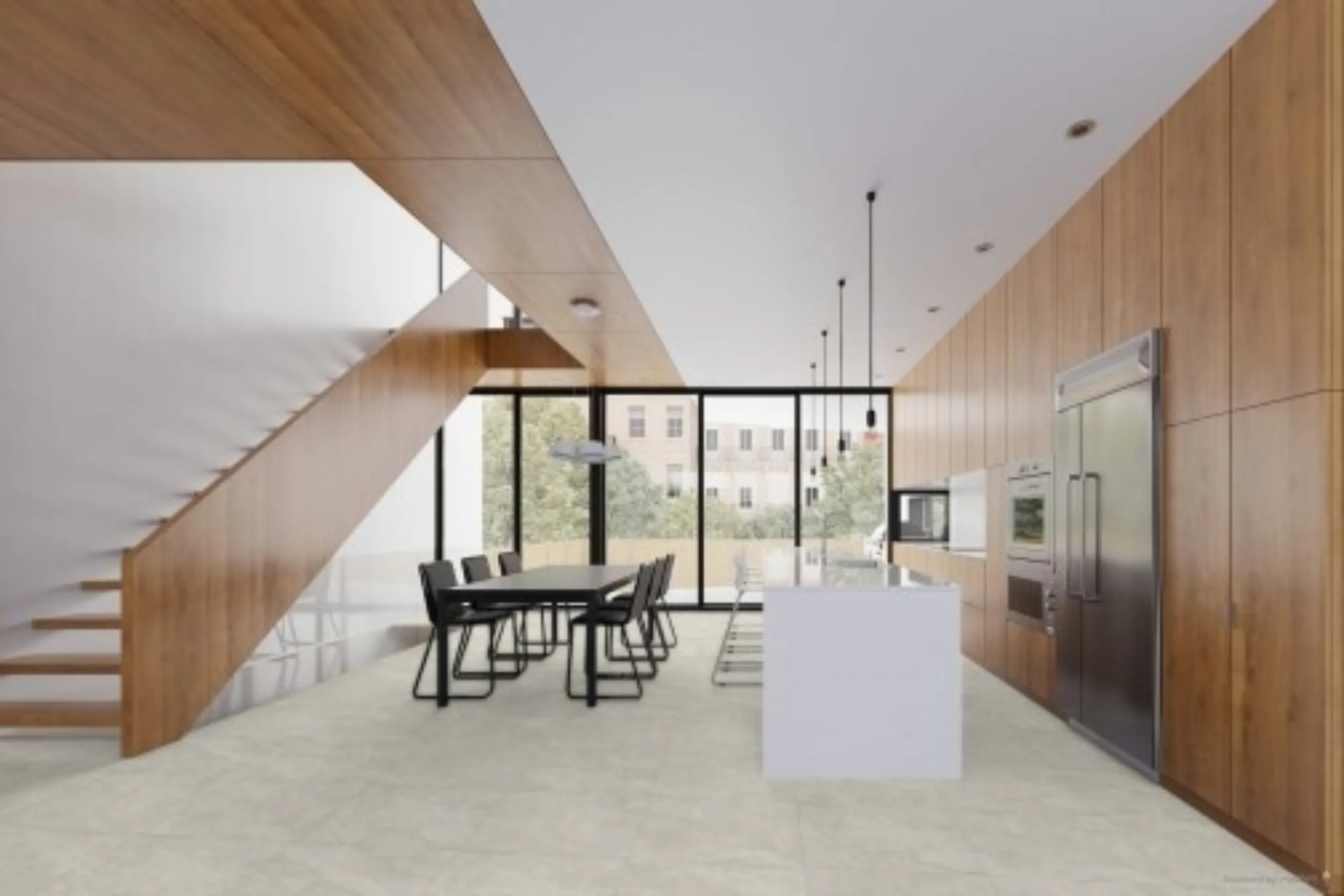 Tile Warehouse Tivoli Cross Cut Noce Matt tile