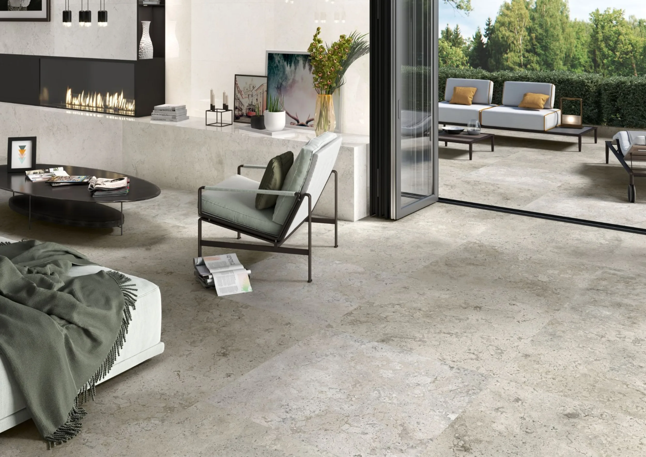 Tile Warehouse Baltimore Grey Matt Grip tile